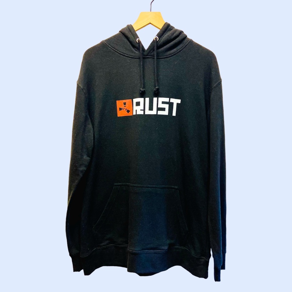 NWT- RUST (Steam PC Game) Black Hoodie- Men’s
